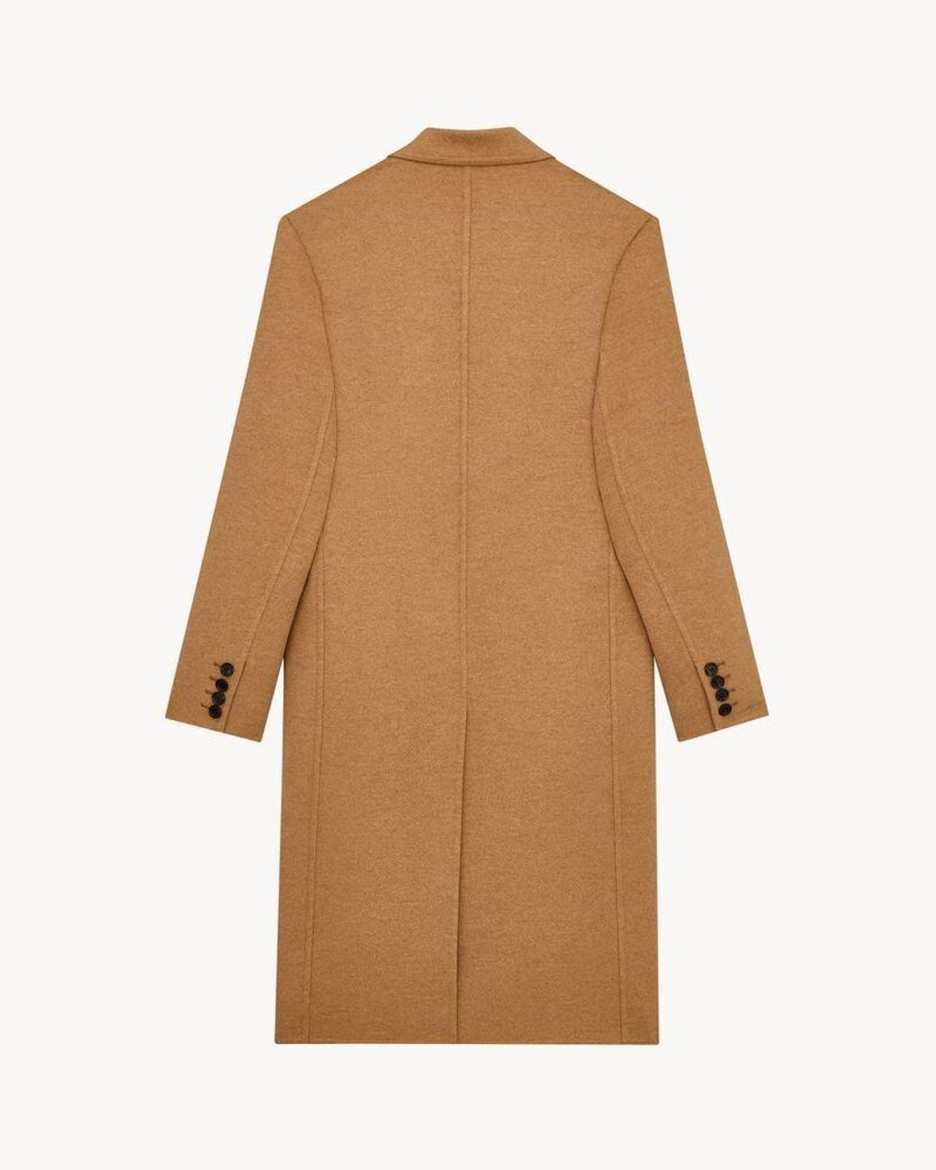 Saint Laurent Brown Coat for men