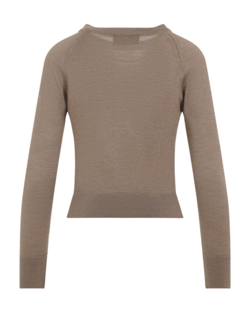 Simone Rocha Brown Embellished Knitted Jumper