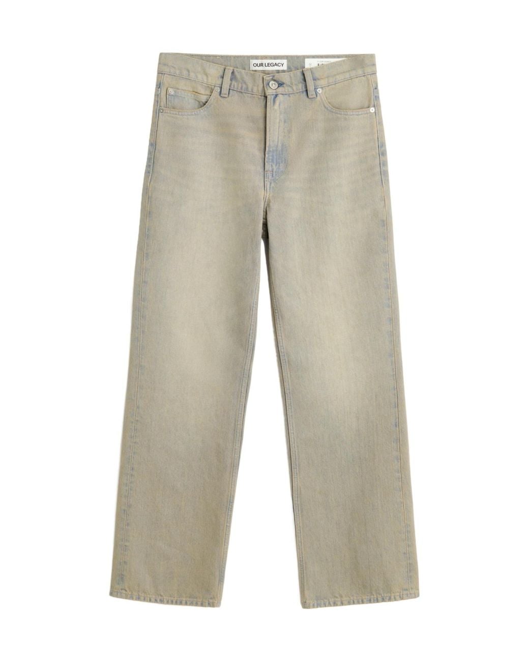 Our Legacy Gray 70S Cut Jeans for men