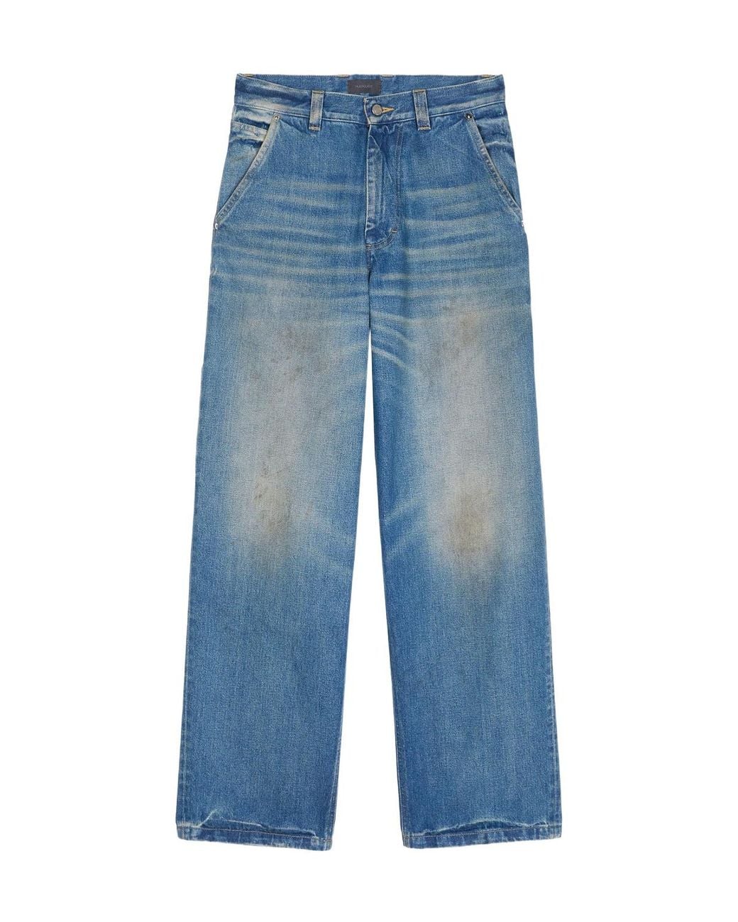 Haikure Blue Wide-Leg Jeans