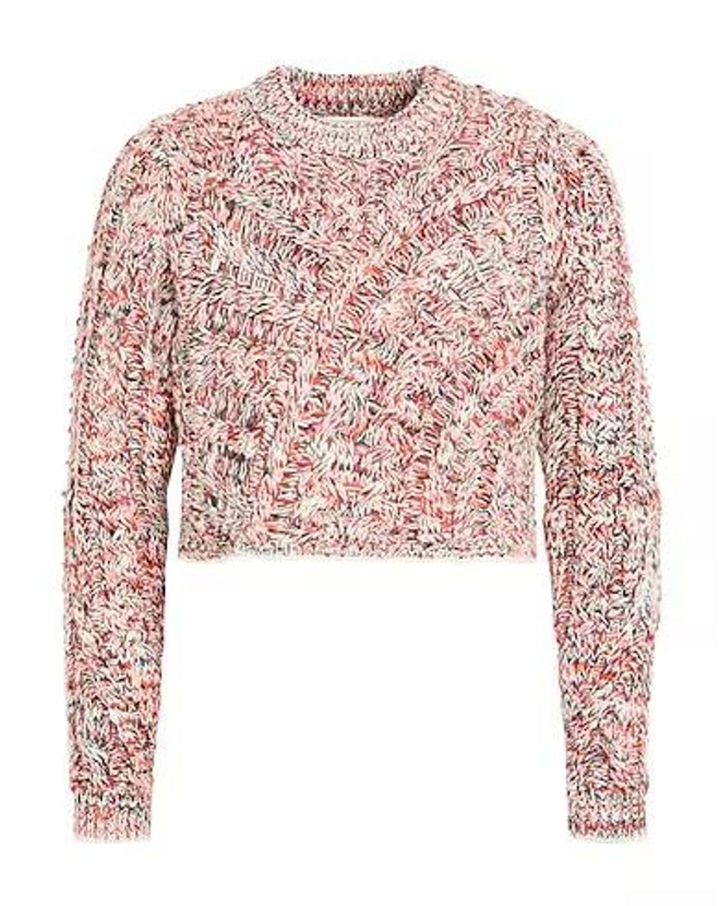 Isabel Marant Pink Medium-Weight Long-Sleeve Knit Top