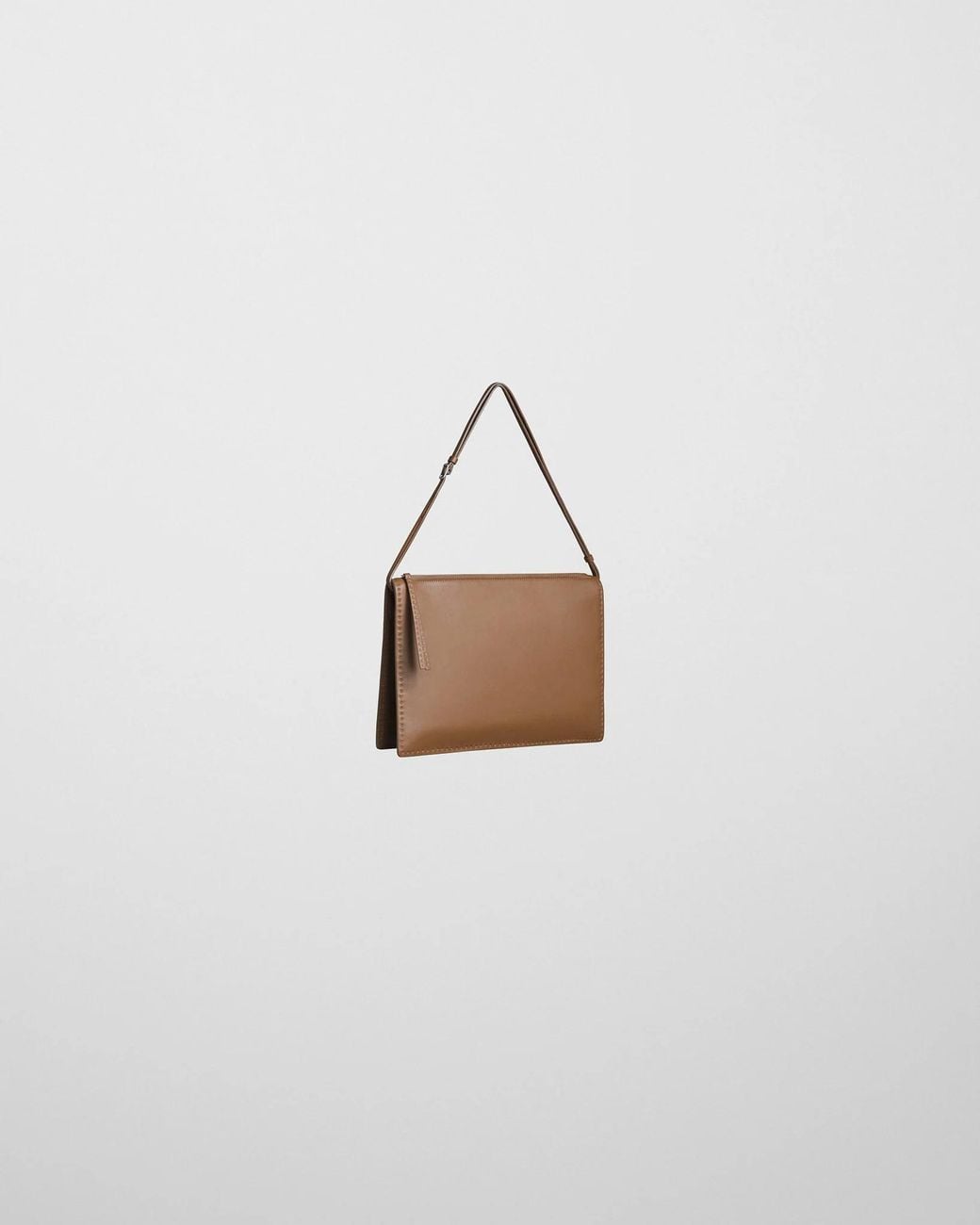 Phoebe Philo Brown Flap Shoulder Bag
