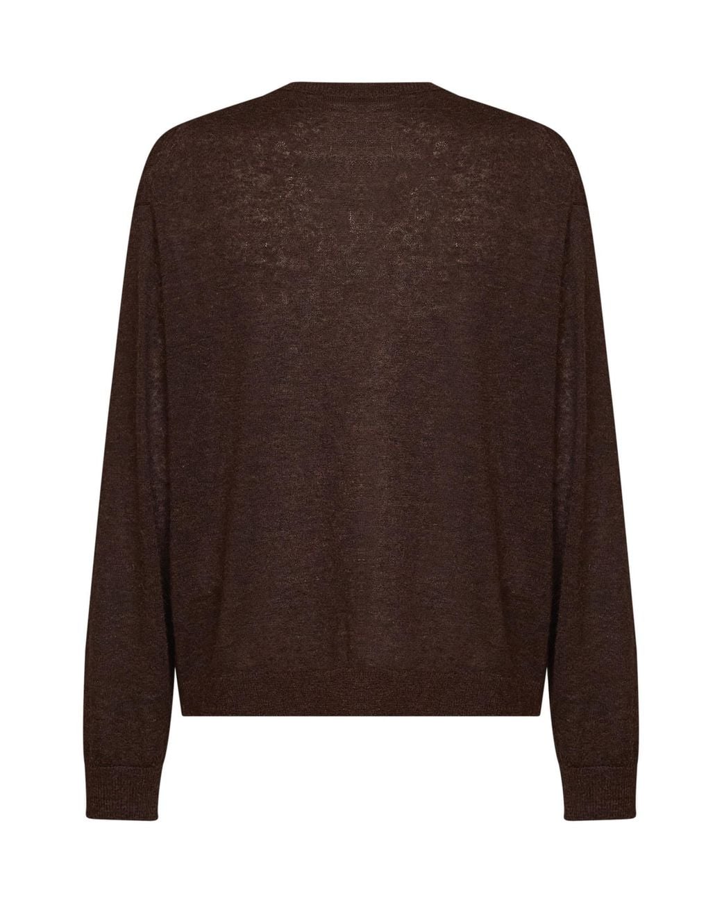 Studio Nicholson Brown Picco Crew-Neck Sweater for men