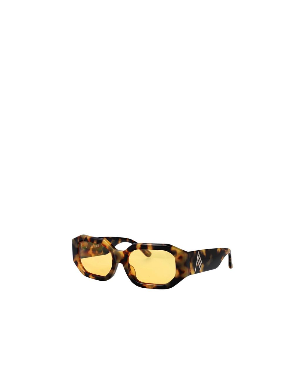 The Attico Yellow Blake Sunglasses