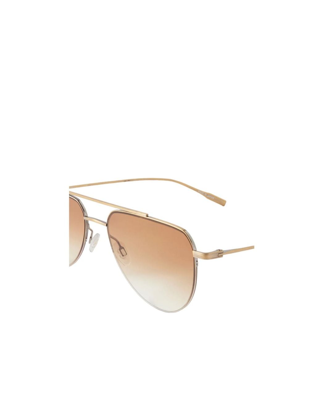 Barton Perreira Multicolor Aviator-Style Metal Sunglasses