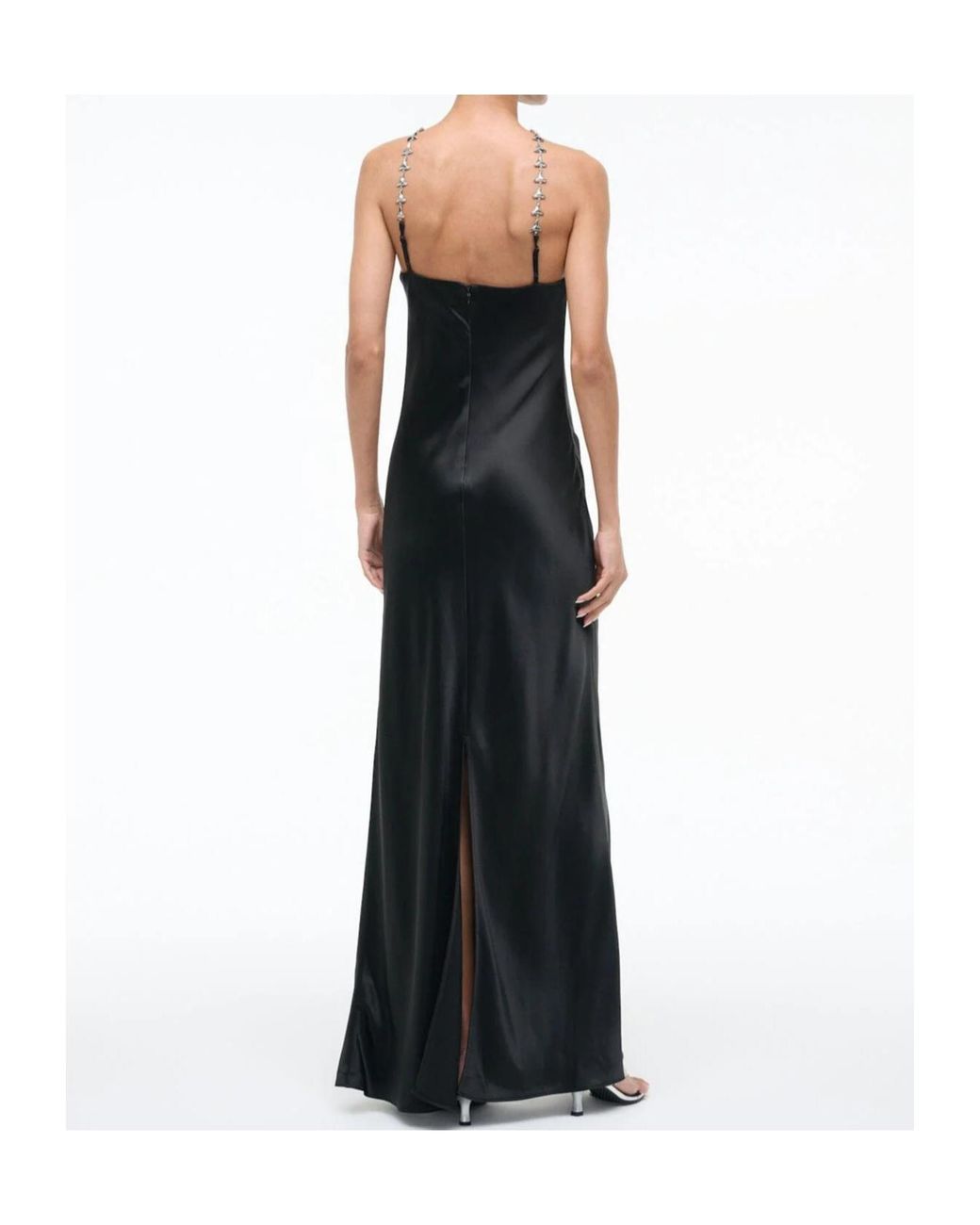 Staud Black Long Dress