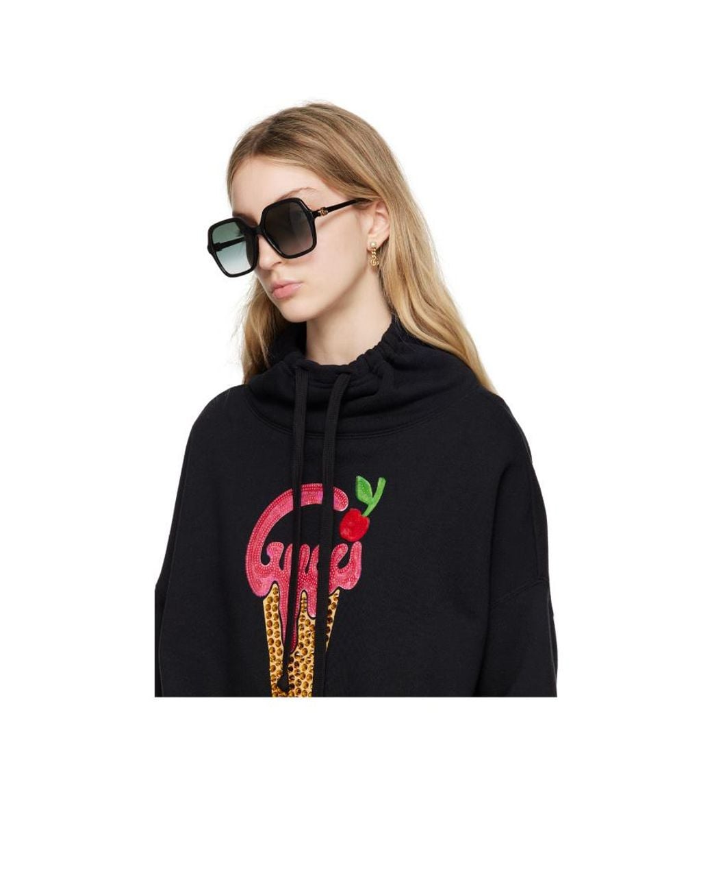 Gucci Multicolor Eyewear Square Frame Sunglasses