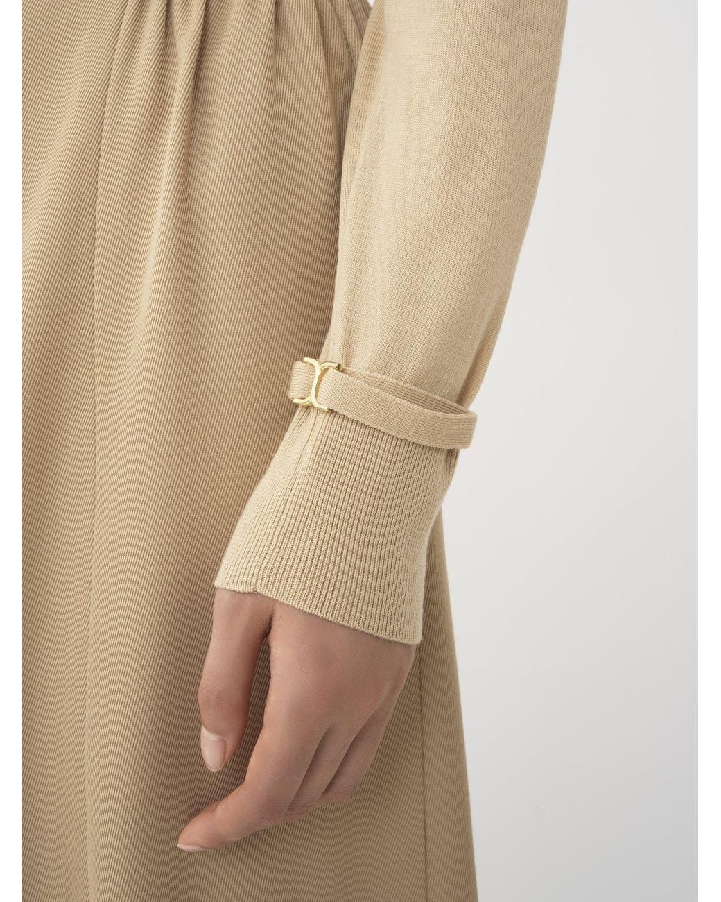 Chloé Natural Chloé Crewneck Knitted Jumper