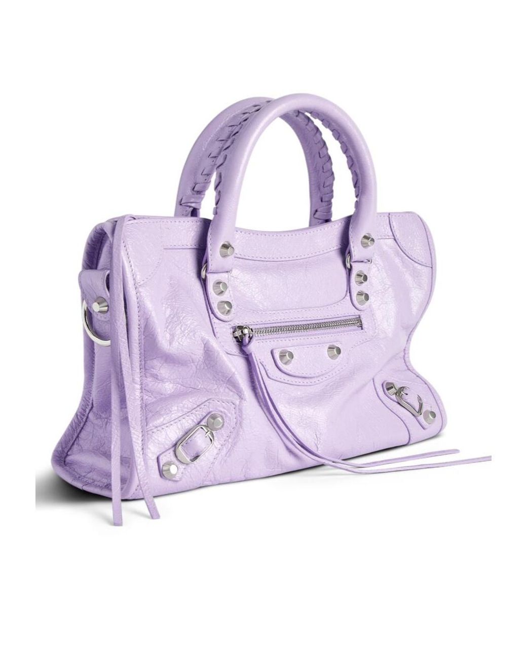 Balenciaga Purple Le City Small Handbag