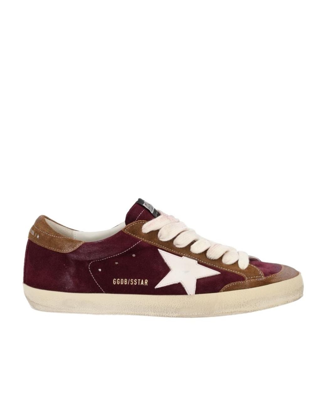 Golden Goose Deluxe Brand Brown Super Star Suede Upper Penstar And for men