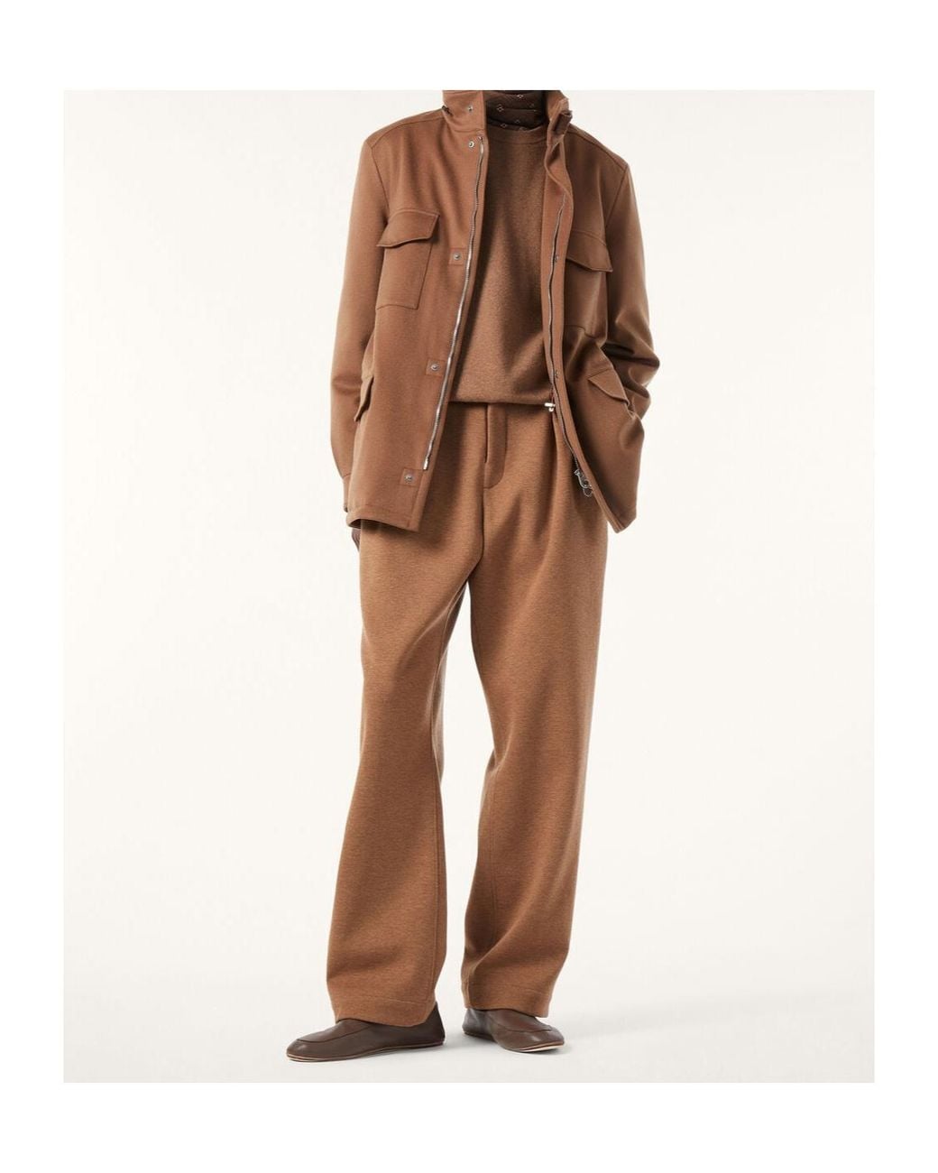 Loro Piana Brown Traveller Field Jacket for men