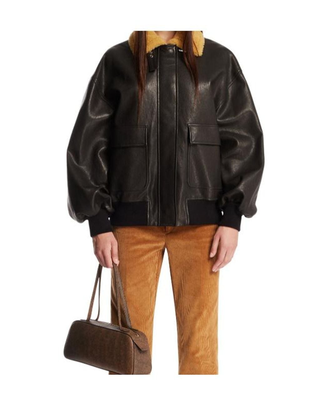Khaite Black Long-Sleeve Casual Jacket