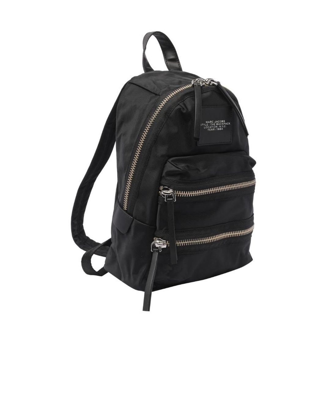 Marc Jacobs Black The Biker Medium Backpack