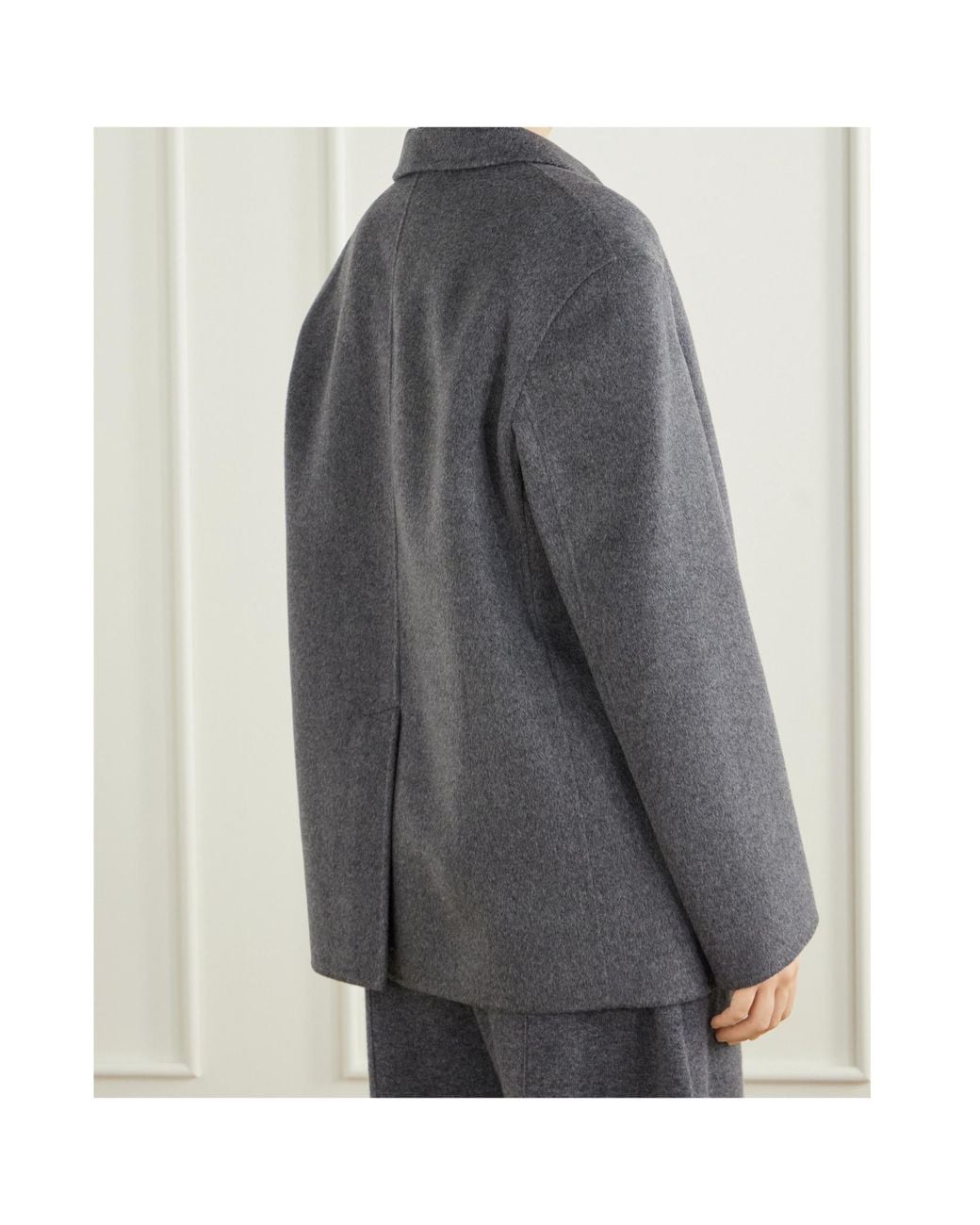 Lisa Yang Gray Doublé Blazer
