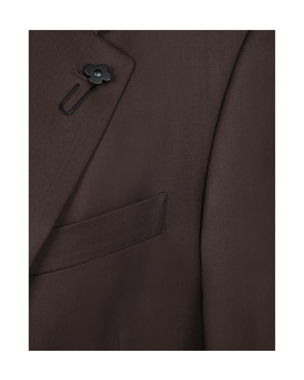 Lardini Black Notch Lapel Single-Breasted Jacket for men