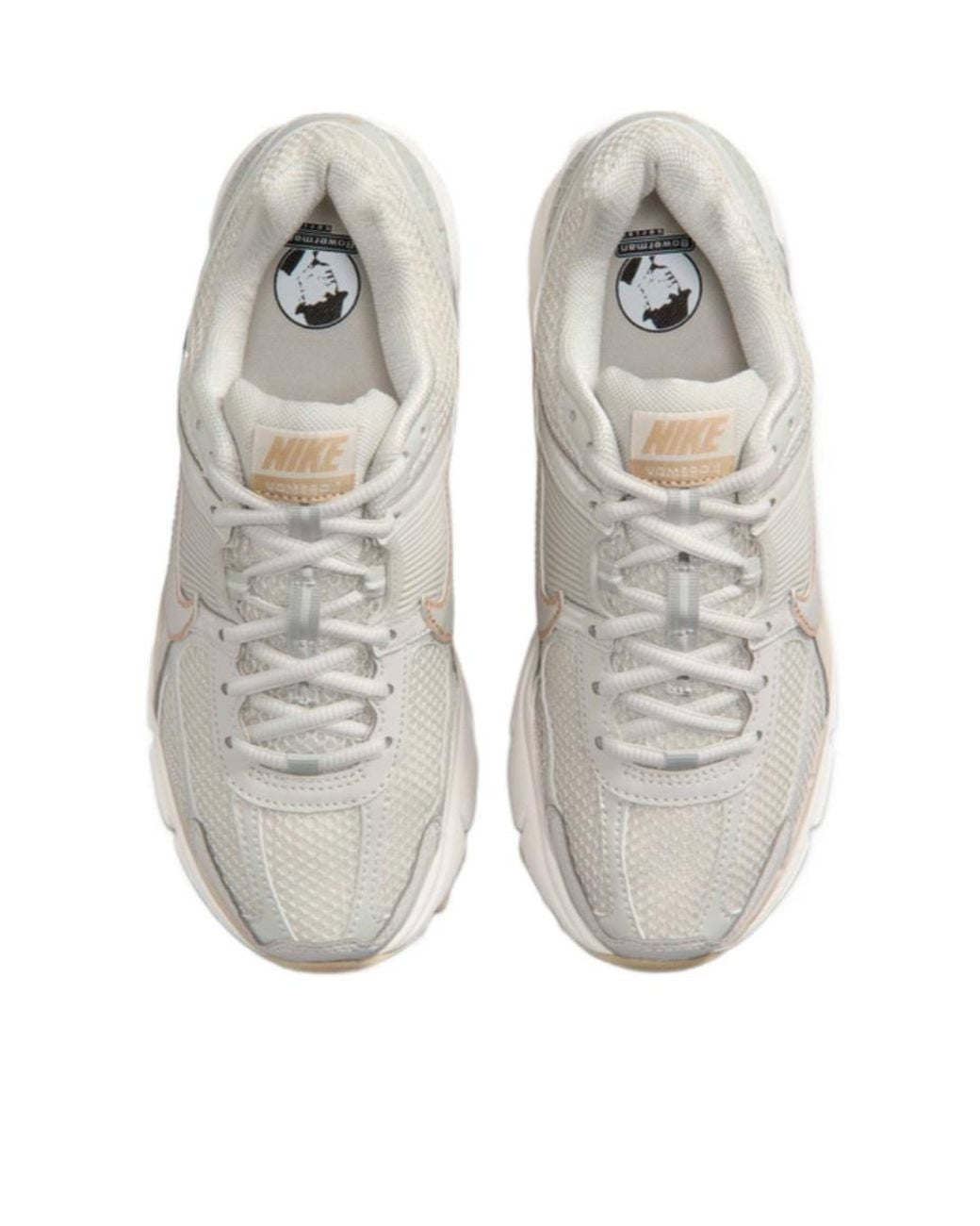 Nike Gray Zoom Vomero 5 Low Top Sneakers