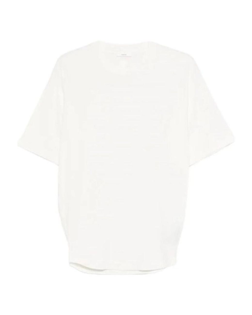 Haikure White Crewneck Short-Sleeved T-Shirt