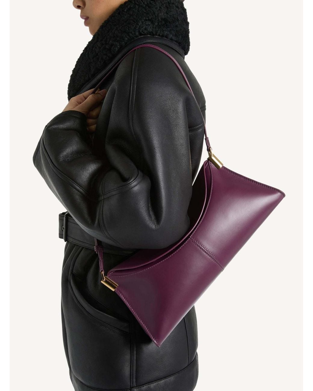 Balmain Purple 64-83 Medium Bag