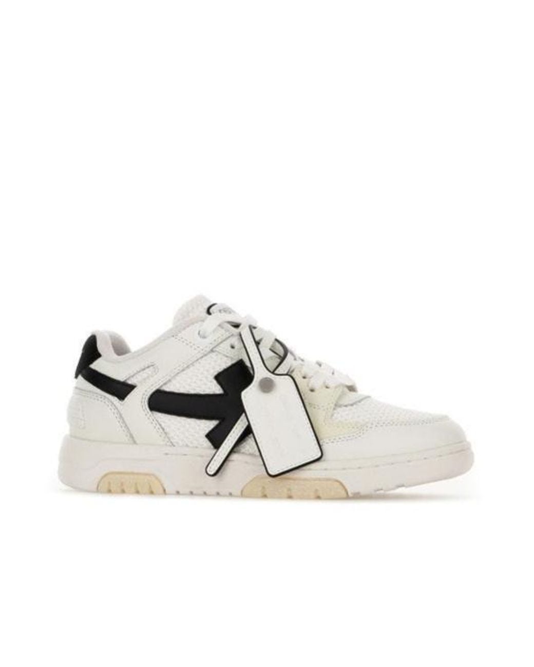 Off-White c/o Virgil Abloh White Slim Out Of Office Lace-Up Sneakers