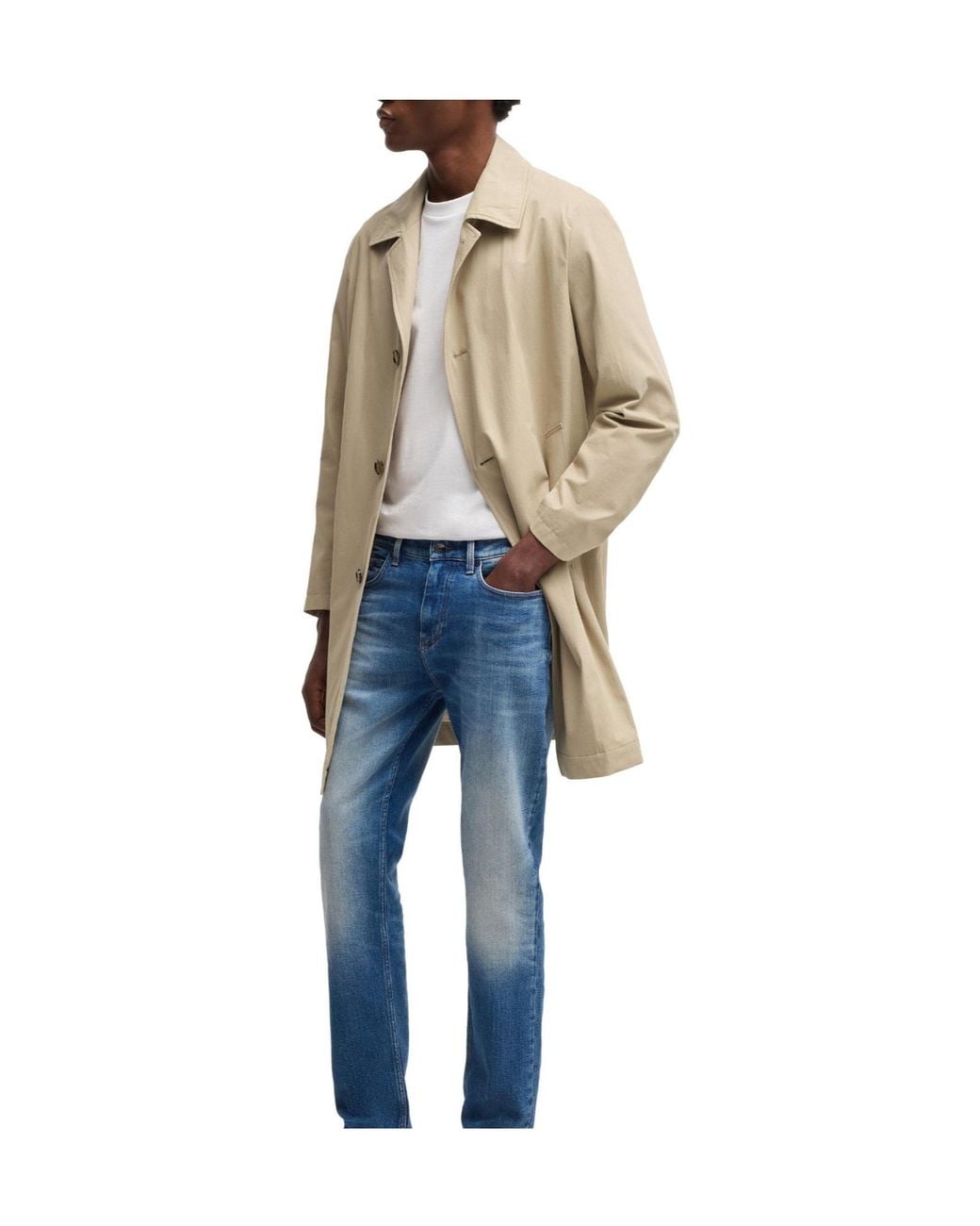 Boss Natural Minimalist Casual Jacket for men