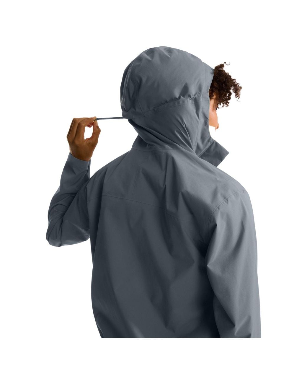 The North Face Blue Hooded Outdoor Shell Jacket