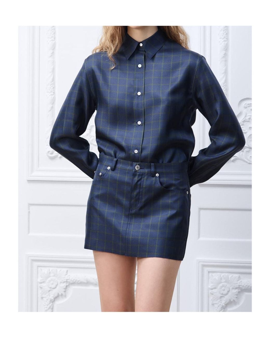 Dior Blue Blouse