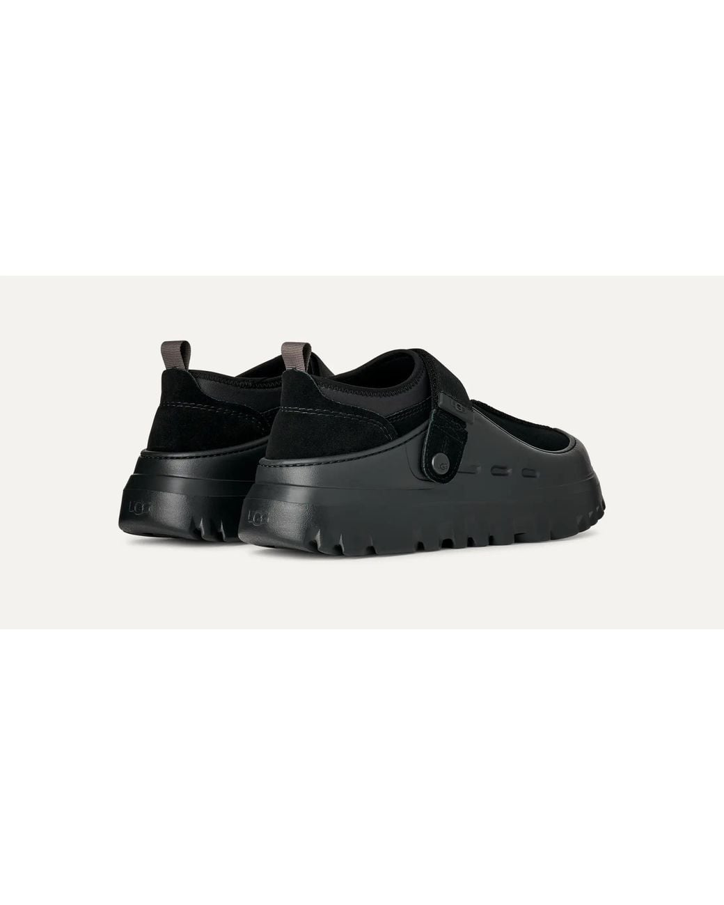Ugg Black Peakmod Strap Platform Boots for men