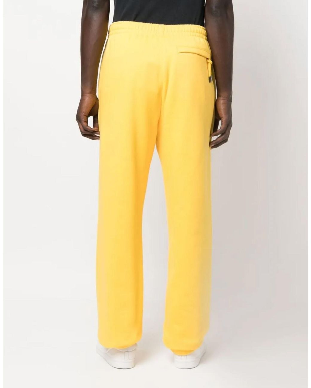 Jacquemus Yellow Elastic-Waist Athletic Pants for men