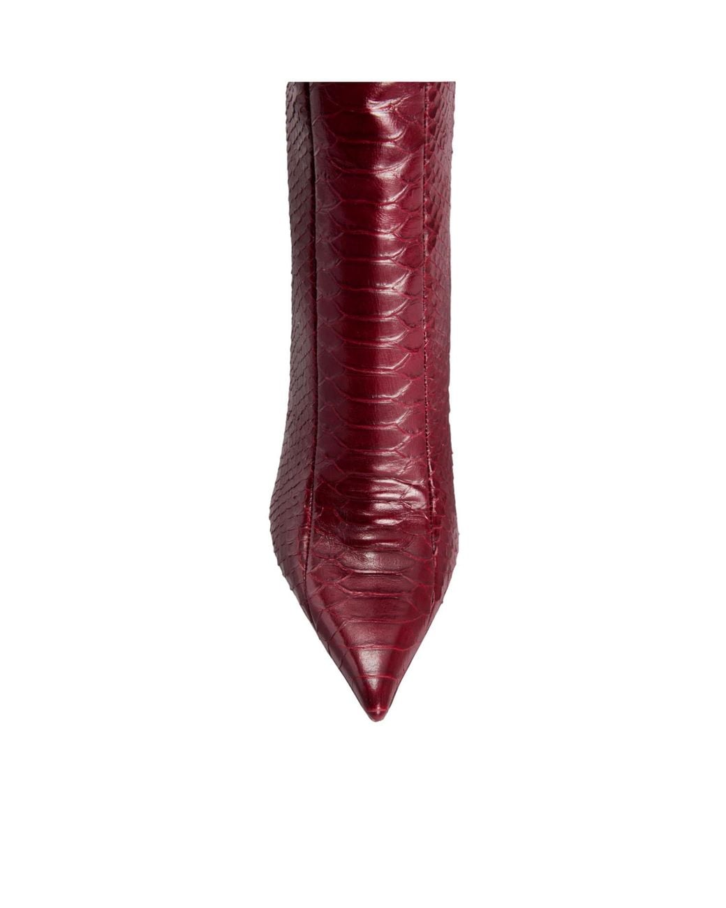Paris Texas Red Lidia 105 Embossed Knee-High Boots