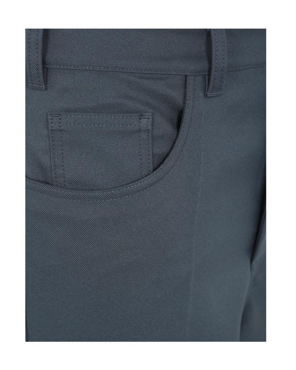 Marni Blue Pleated Straight Leg Pants for men