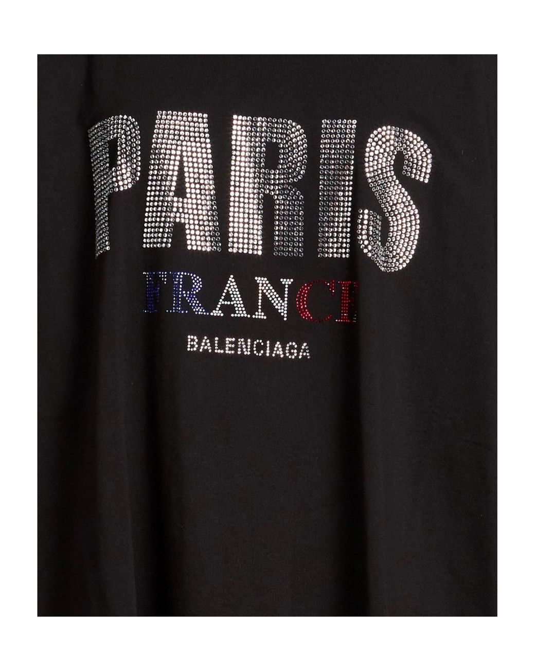 Balenciaga Black Solidcolor Shortsleeve Tshirt