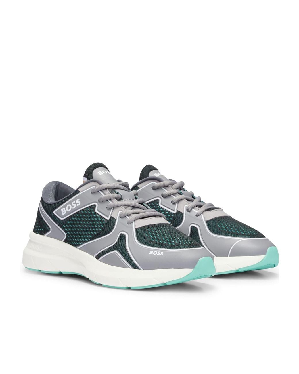 Boss Blue Casual Running Shoes for men