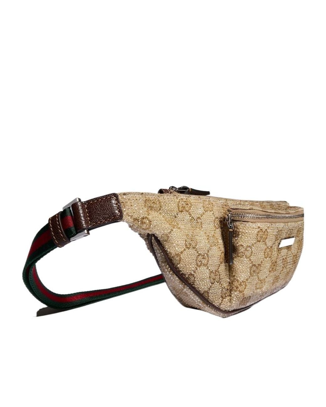 Gucci Multicolor Flatpack Crystal Small Belt Bag