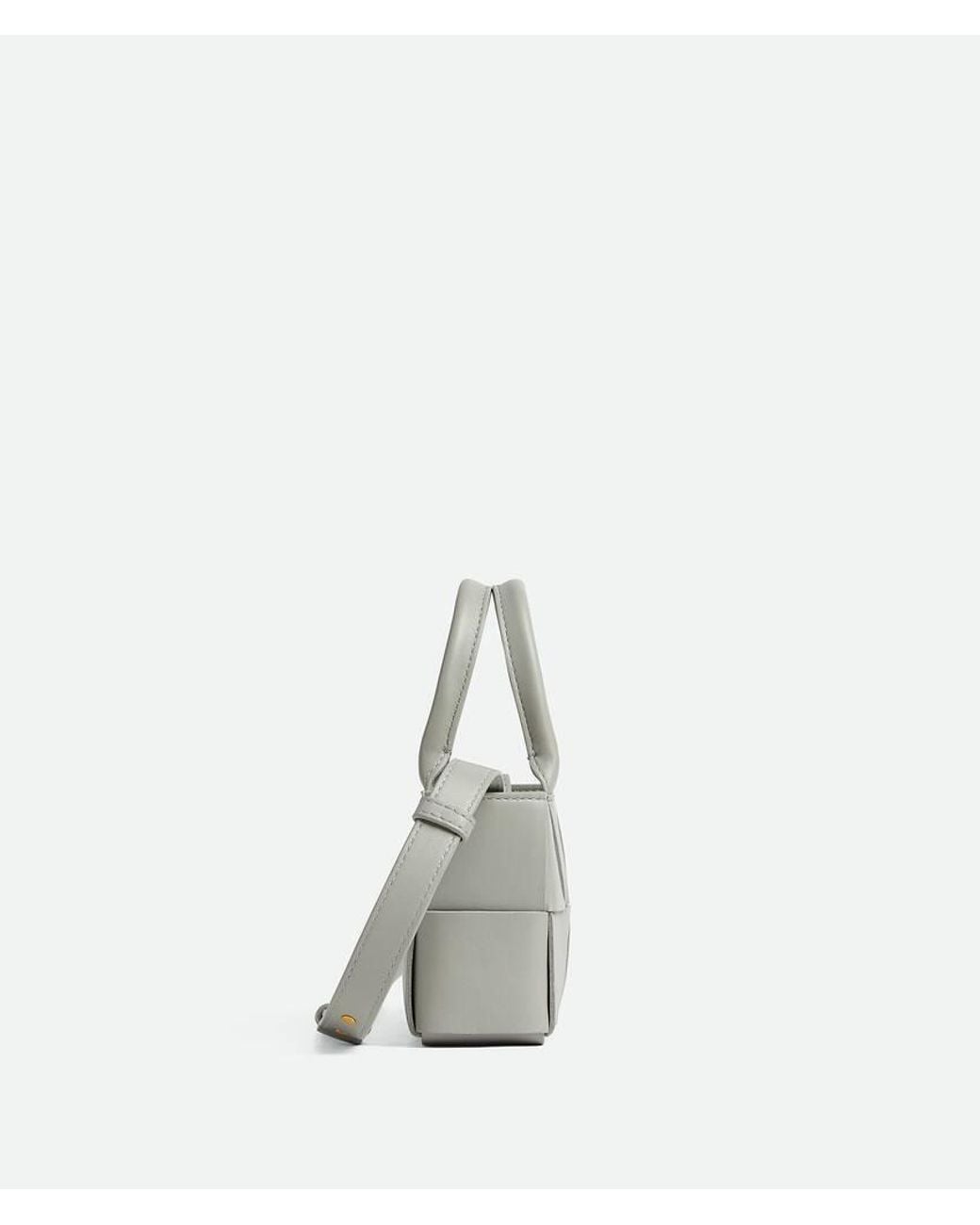 Bottega Veneta Gray Mini East-West Arco Tote Bag