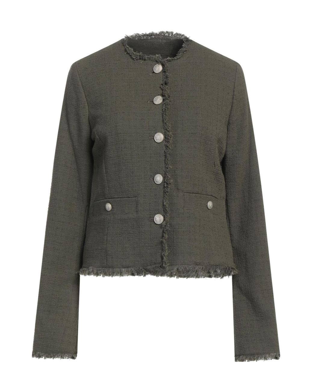 Rag & Bone Green Simple Tweed Jacket