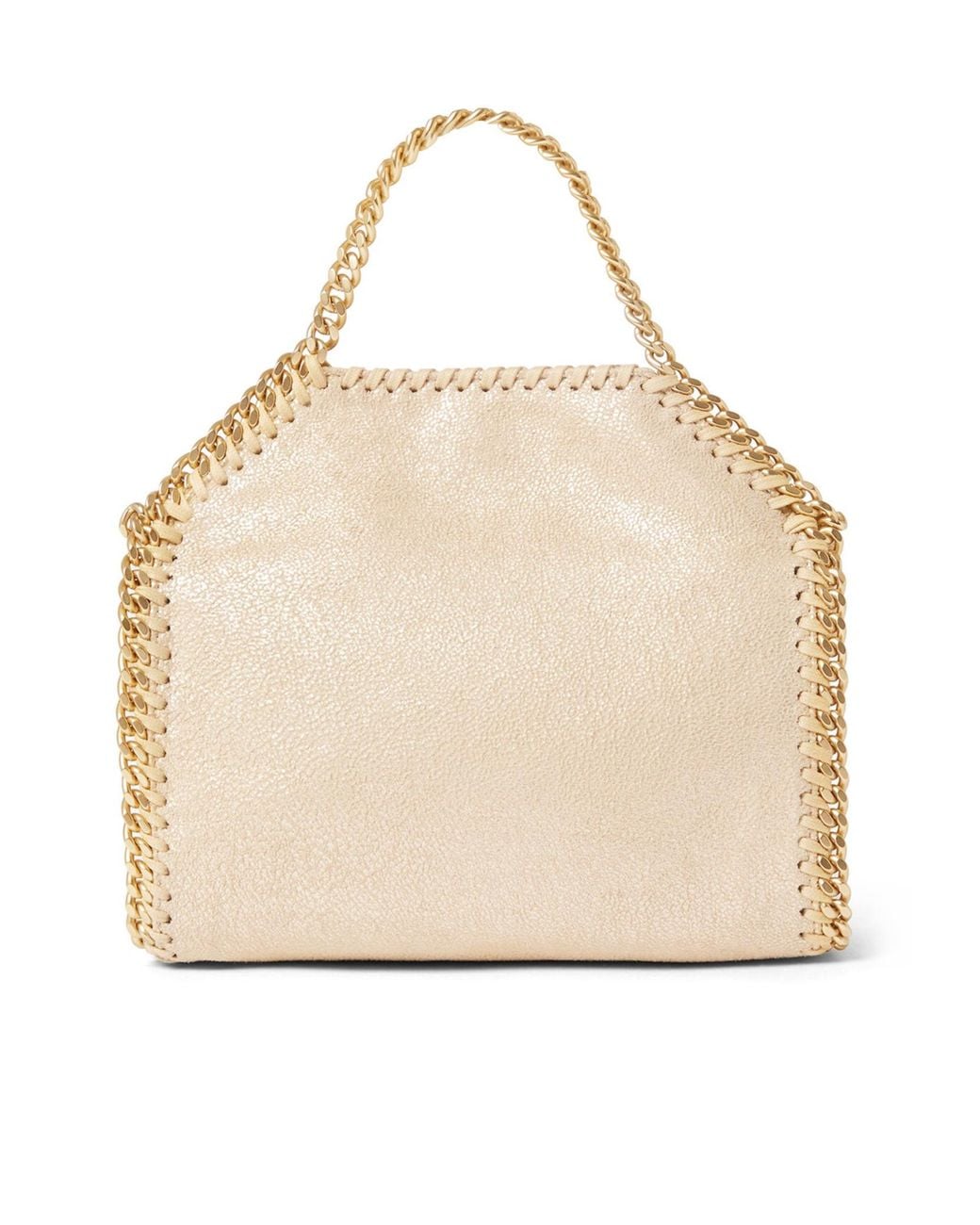 Stella McCartney Natural Falabella Chain-Trim Tote Bag