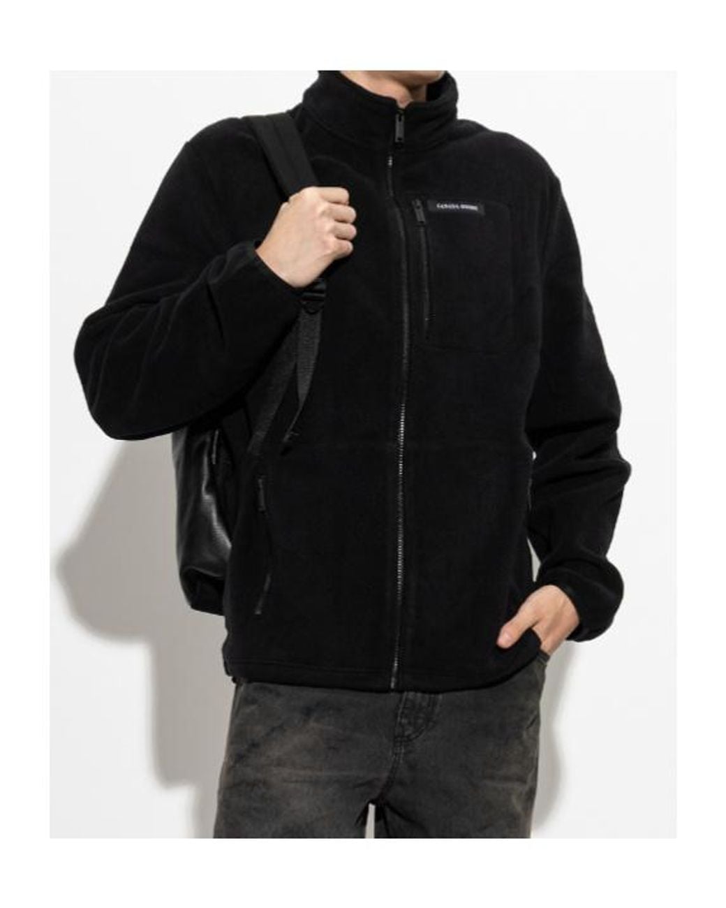 Canada Goose Black Loma Fleece Jacket for men