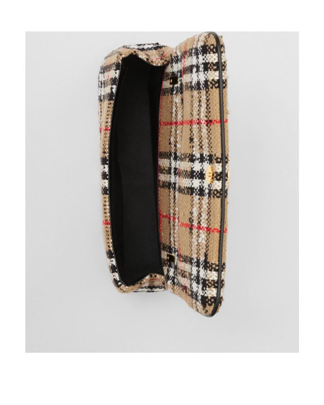 Burberry Brown Vintage Checked Small Lola Shoulder Bag