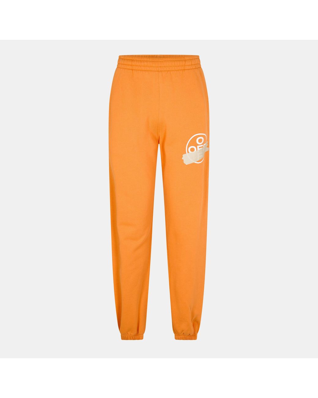 Off-White c/o Virgil Abloh Orange Versatile Casual Trousers for men
