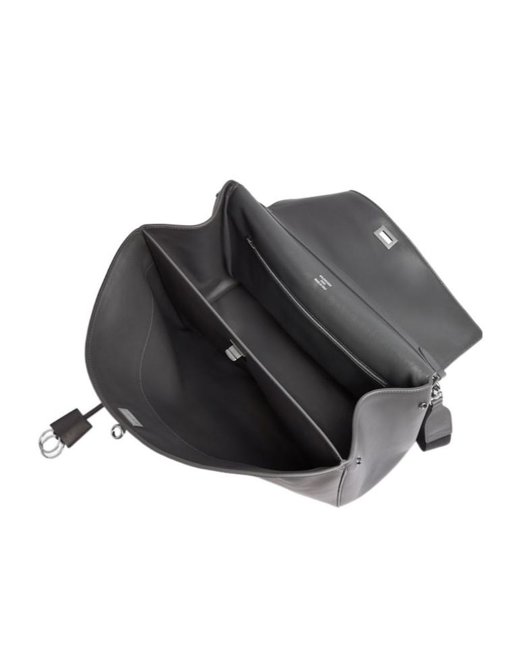 Balenciaga Gray Rodeo Medium Messenger Bag for men