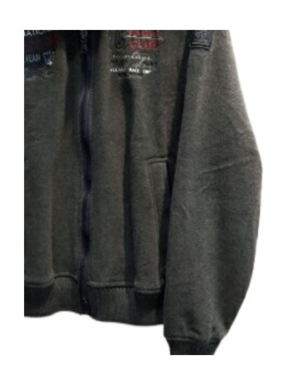 Paul & Shark Black Zipper Casual Jacket for men