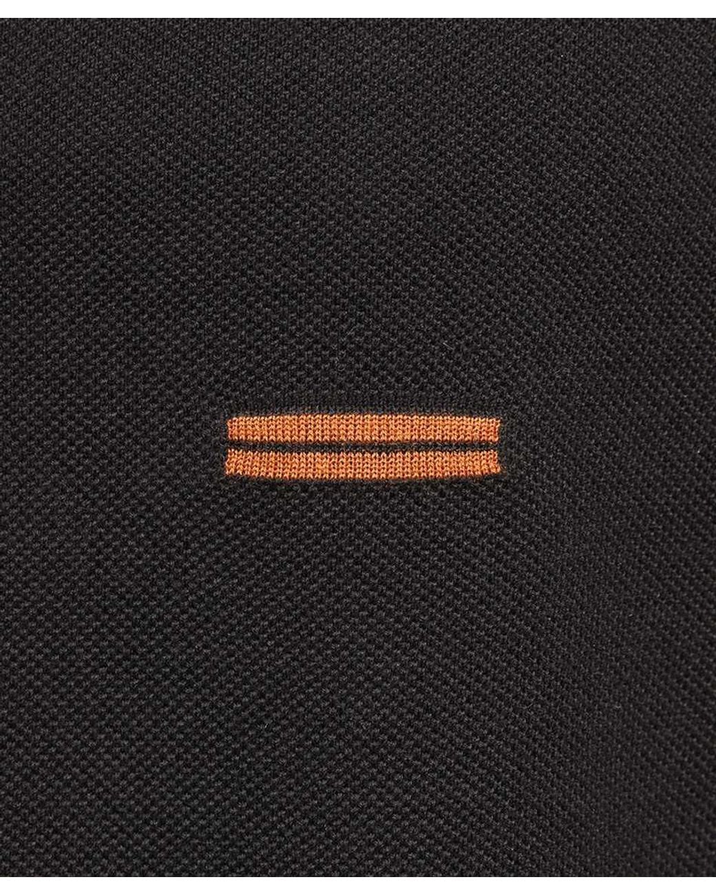 Zegna Black Short-Sleeve T-Shirt for men