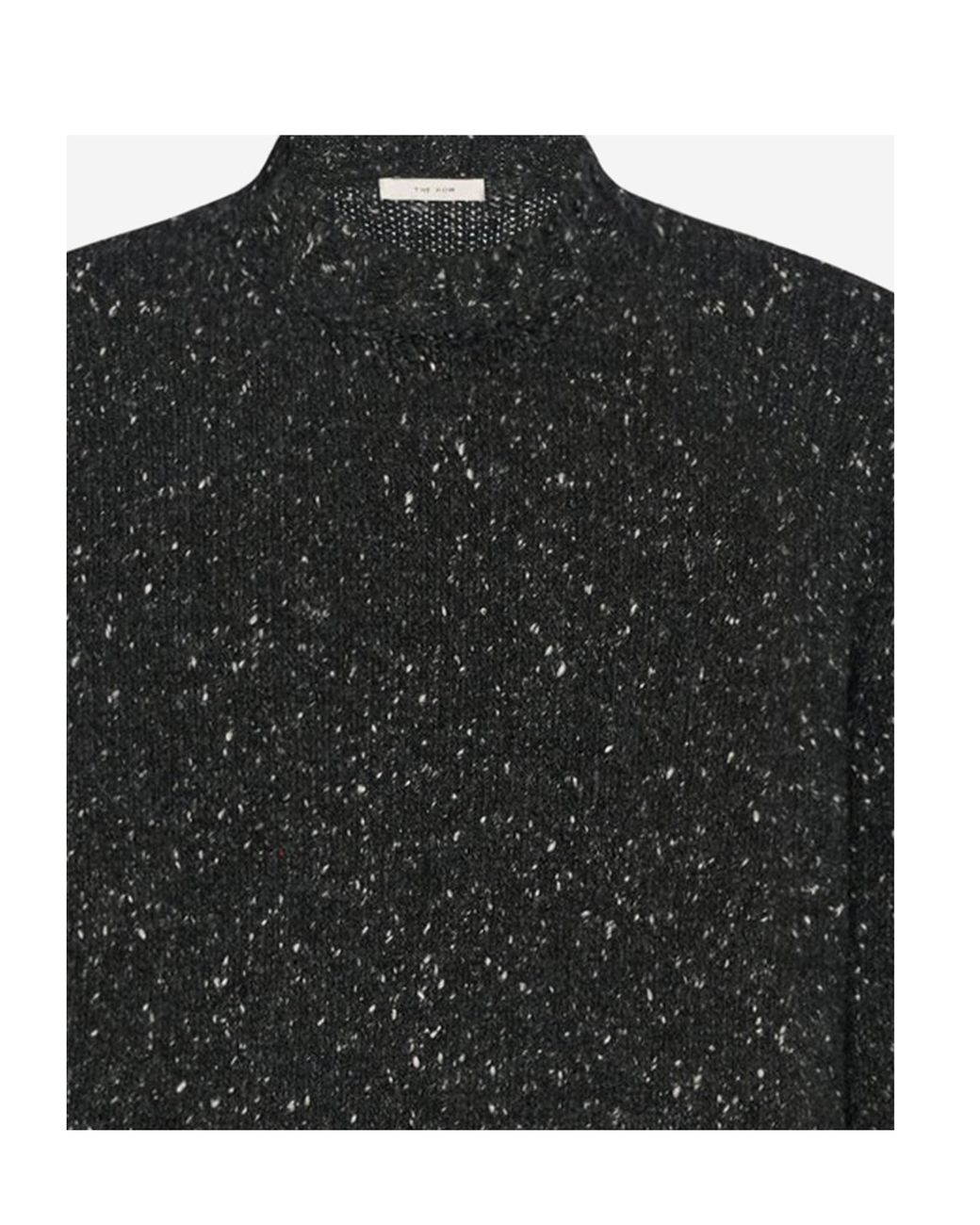 The Row Black Long-Sleeved Sweater for men