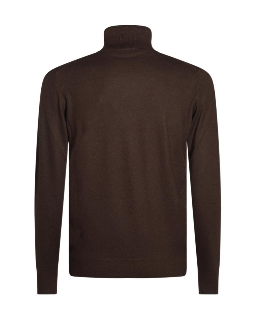 Loro Piana Brown Turtleneck Knitted Jumper for men