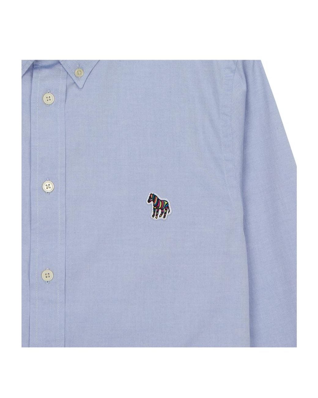 Paul Smith Blue Ps Tailored Fit Shirt for men