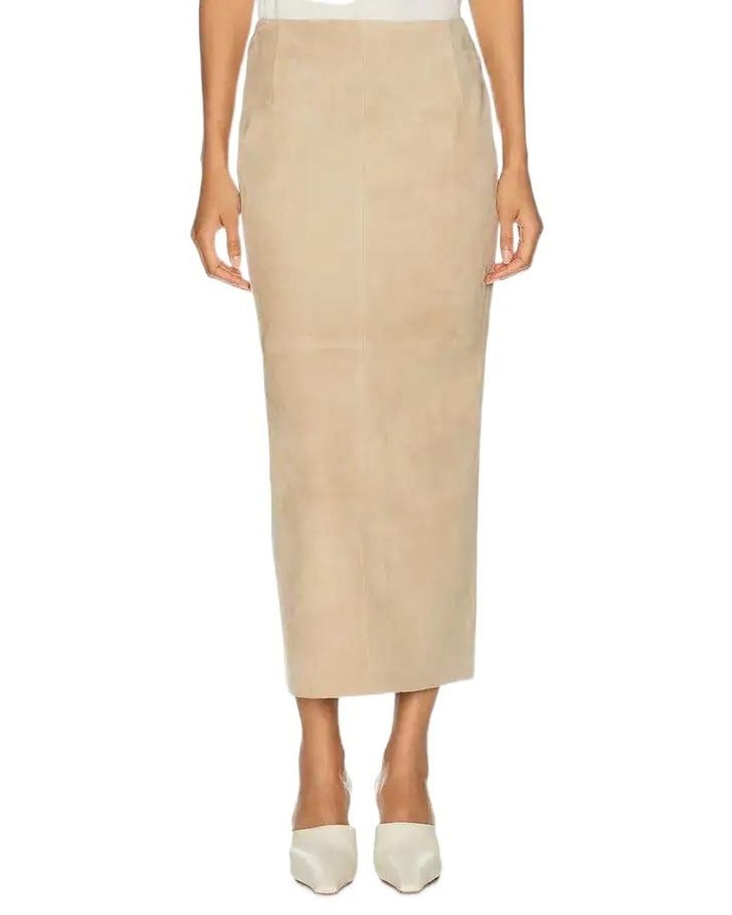 Nour Hammour Natural Selly Skirt