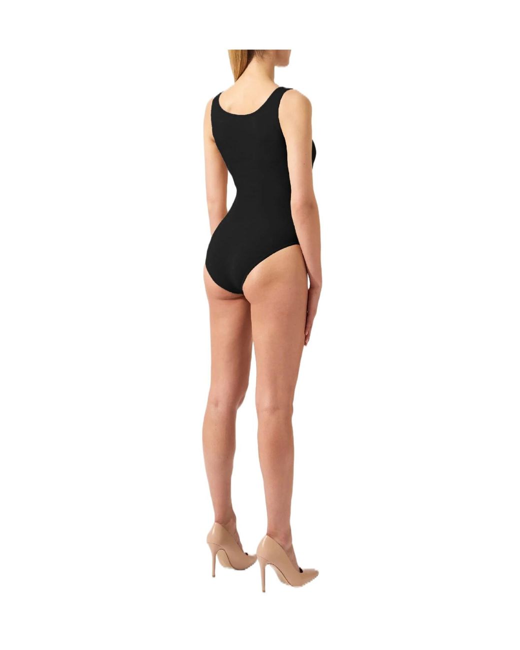 Wolford Black Jamaika Bodysuit