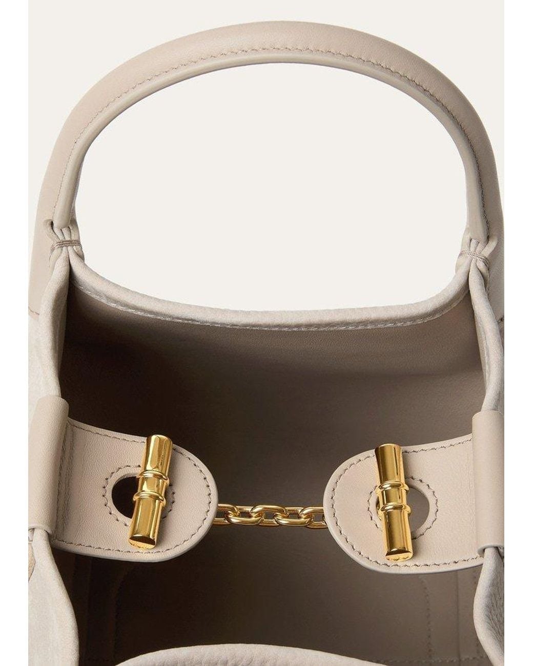 Loro Piana Natural Small Bale Bag