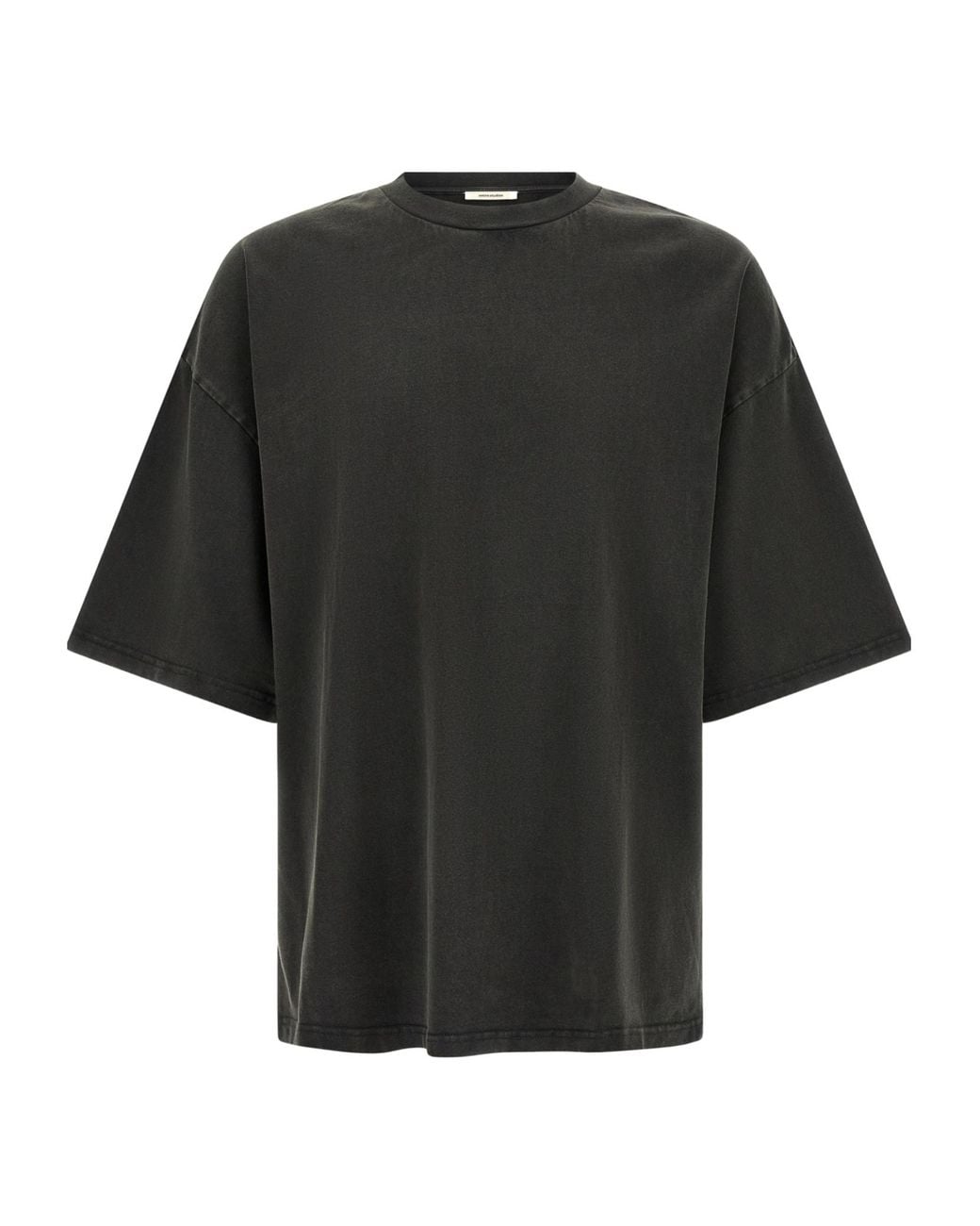 Entire studios Black Heavy Boxy T-Shirt for men