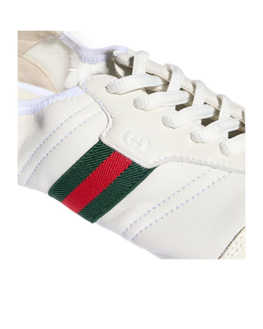 Gucci White Flex Sneakers